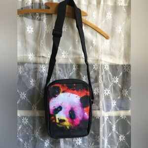 Colorful Panda Crossbody Bag